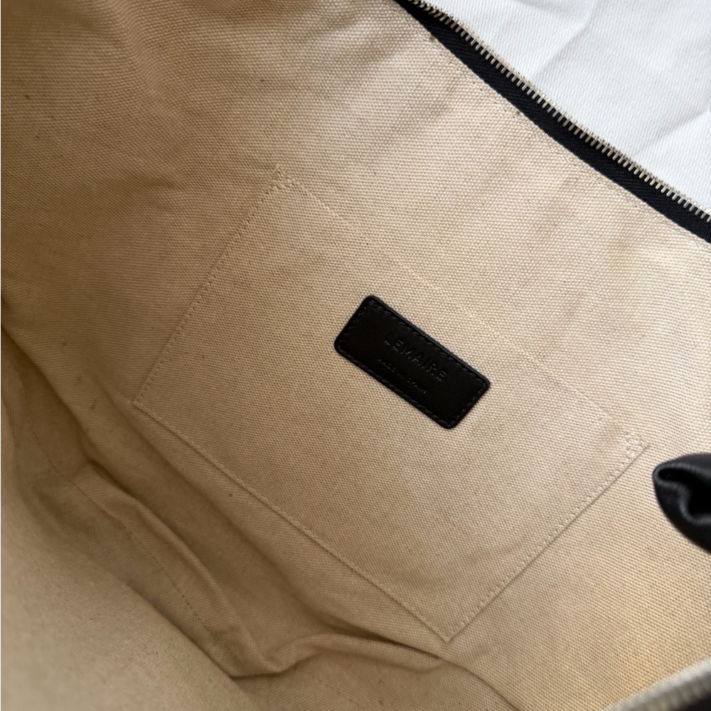 Lemaire Fortune Croissant Bag - Black - Picture 12 of 15